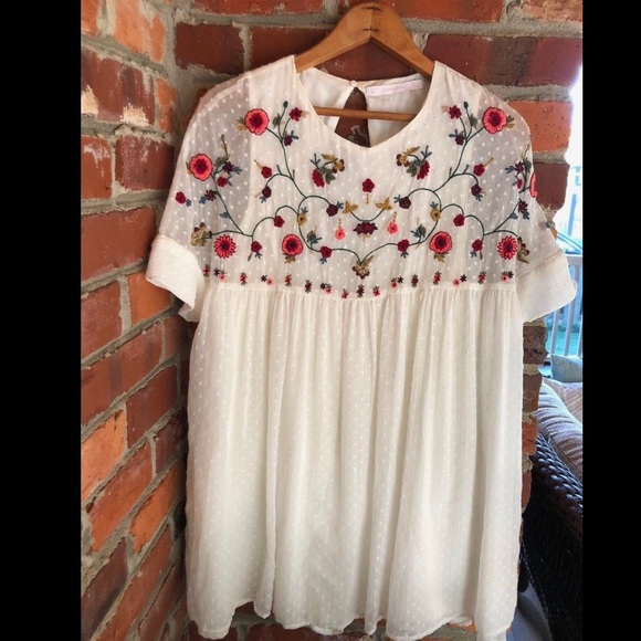 Zara Dresses & Skirts - Zara Babydoll Dress Romper